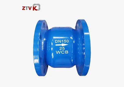 Can a 4 inch flanged check valve achieve zero leakage?